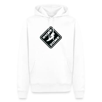 Surfing Surfboard Surfer Wassersport - Männer Premium Bio Hoodie - Weiß - Vorne - Nico (187cm)
