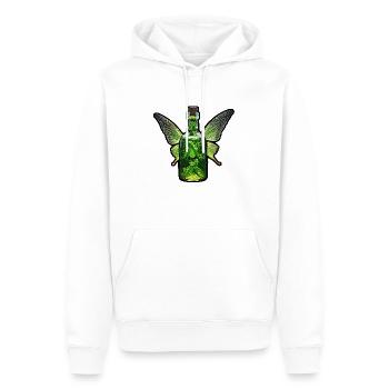 die grüne fee - Männer Premium Bio Hoodie - Weiß - Vorne - Nico (187cm)