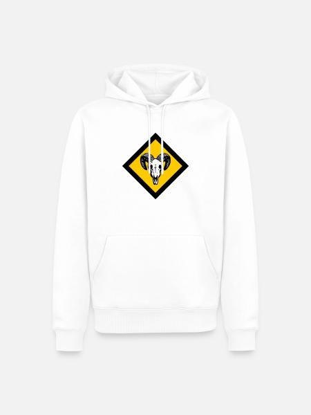 Gotland - Männer Premium Bio Hoodie - Weiß