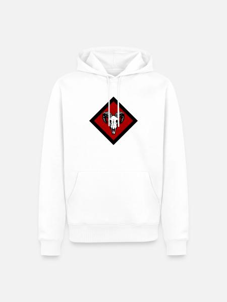 Gotland - Men’s Premium Organic Hoodie - white