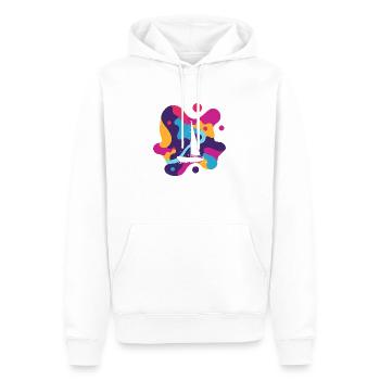 marin voilier bateau - Sweat à capuche Premium bio Homme - blanc - Devant - Nico (187cm)