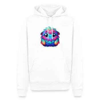 Colorful little animal - Men’s Premium Organic Hoodie - white - Front - Nico (187cm)