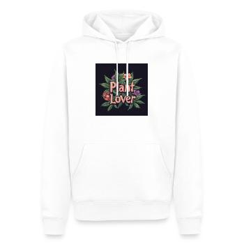 Canabis lover - Männer Premium Bio Hoodie - Weiß - Vorne - Nico (187cm)