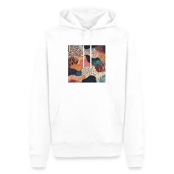 Shiny Equality - Männer Premium Bio Hoodie - Weiß - Vorne - Nico (187cm)