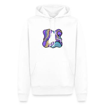Dressage Horse Riding School Dressage Rider - Men’s Premium Organic Hoodie - white - Front - Nico (187cm)