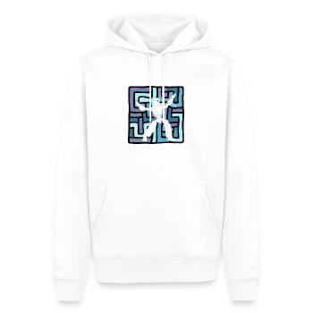 Tanzen Tanzlehrer - Männer Premium Bio Hoodie - Weiß - Vorne - Nico (187cm)