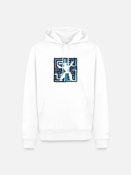 Dancing Dance Instructor - Men’s Premium Organic Hoodie - white