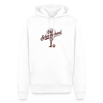 Old Schmetterhand 2 - Männer Premium Bio Hoodie - Weiß - Vorne - Nico (187cm)