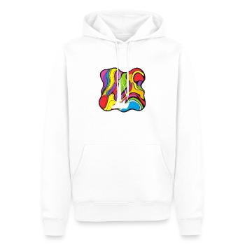 Voiliers Voiliers Yacht - Sweat à capuche Premium bio Homme - blanc - Devant - Nico (187cm)