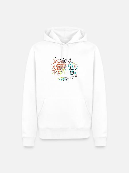 Braut Hochzeit Hochzeitsplanung - Männer Premium Bio Hoodie - Weiß