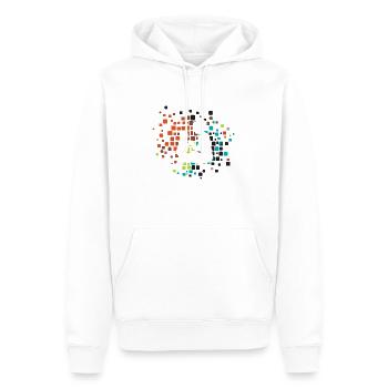 Nanny Childcare Domestic Maid - Men’s Premium Organic Hoodie - white - Front - Nico (187cm)