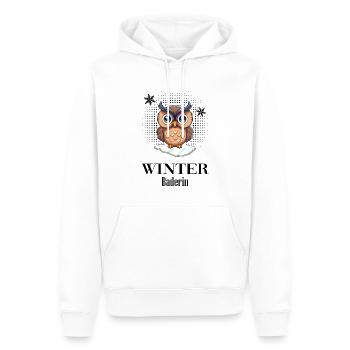 Winterbaden Winterbaderin Winterschwimmen - Männer Premium Bio Hoodie - Weiß - Vorne - Nico (187cm)