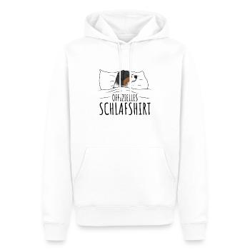 Australian Shepherd - Männer Premium Bio Hoodie - Weiß - Vorne - Nico (187cm)