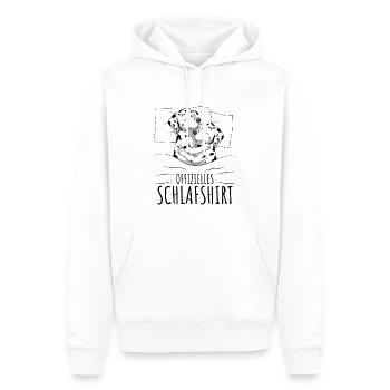 Dalmatiner - Männer Premium Bio Hoodie - Weiß - Vorne - Nico (187cm)