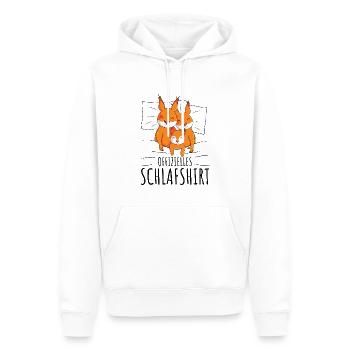 Eichhörnchen - Männer Premium Bio Hoodie - Weiß - Vorne - Nico (187cm)