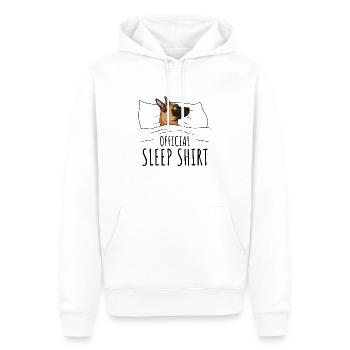 Malinois - Männer Premium Bio Hoodie - Weiß - Vorne - Nico (187cm)