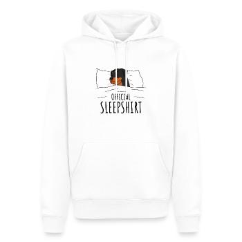 Rottweiler - Sweat à capuche Premium bio Homme - blanc - Devant - Nico (187cm)