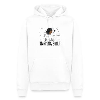 Australian Shepherd - Männer Premium Bio Hoodie - Weiß - Vorne - Nico (187cm)