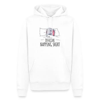 Elefant - Männer Premium Bio Hoodie - Weiß - Vorne - Nico (187cm)