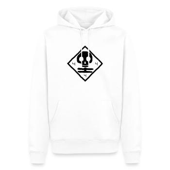 Weißer Tod Finnland - Männer Premium Bio Hoodie - Weiß - Vorne - Nico (187cm)