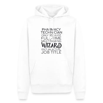 Pharmacy technician Wizard - Männer Premium Bio Hoodie - Weiß - Vorne - Nico (187cm)
