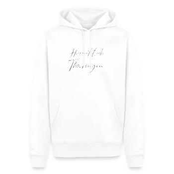 heimatliebe thüringen - Männer Premium Bio Hoodie - Weiß - Vorne - Nico (187cm)