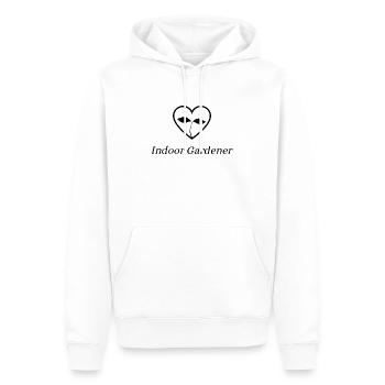 Indoor Gardener - Pflanzen Liebe - Männer Premium Bio Hoodie - Weiß - Vorne - Nico (187cm)