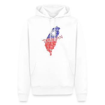 Free Taiwan - Männer Premium Bio Hoodie - Weiß - Vorne - Nico (187cm)
