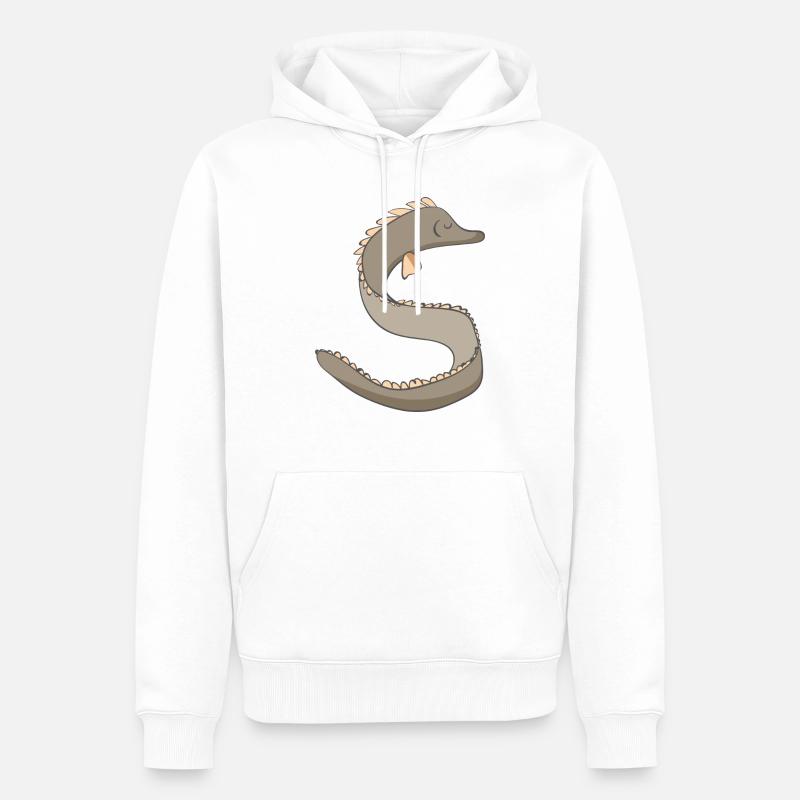 European Aalal Comic - Sweat à capuche Premium bio Homme - blanc
