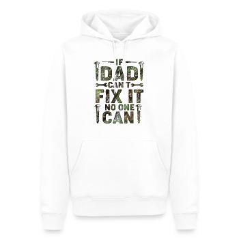 Opa, Oma, Opa, Oma, Papa, Mama, - Männer Premium Bio Hoodie - Weiß - Vorne - Nico (187cm)