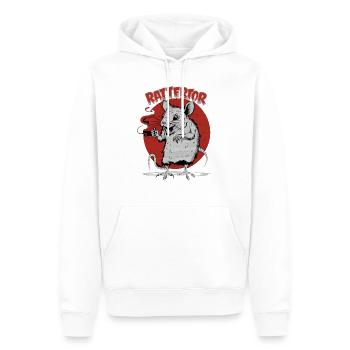 Rodent Havoc Creation - Sweat à capuche Premium bio Homme - blanc - Devant - Nico (187cm)