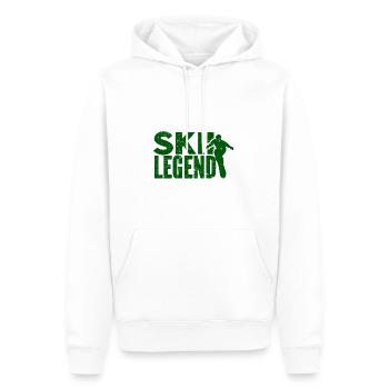 Skifahren Snowboard Berge Urlaub Schnee Freestyle - Männer Premium Bio Hoodie - Weiß - Vorne - Nico (187cm)