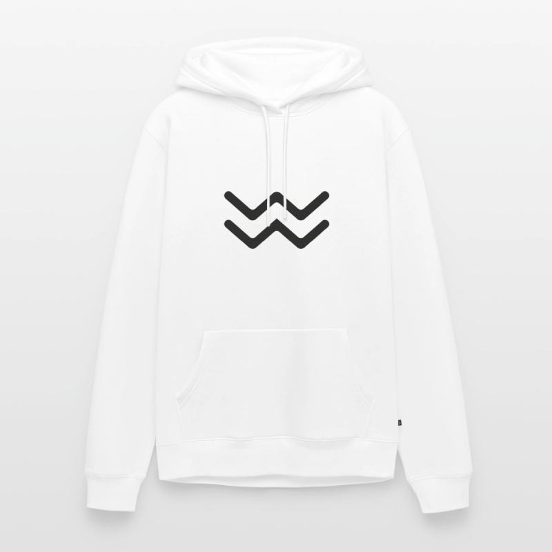 Sternzeichen Wassermann oder Wassermann Männer Premium Bio Hoodie