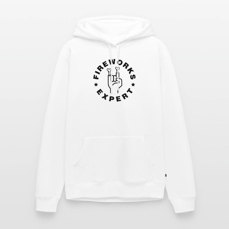 Fireworks Expert Firework Firecracker Pyro Sweat à capuche Premium bio Homme