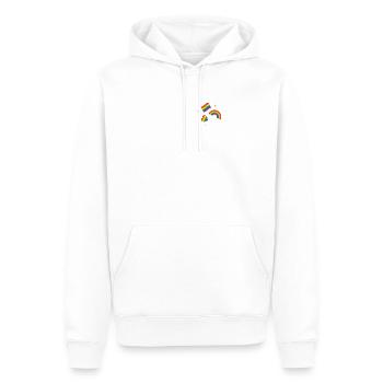 Pride - Männer Premium Bio Hoodie - Weiß - Vorne - Nico (187cm)
