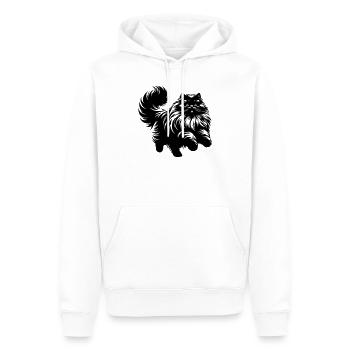 Perserkatze - Perser - Männer Premium Bio Hoodie - Weiß - Vorne - Nico (187cm)