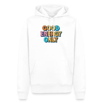 Gut - Männer Premium Bio Hoodie - Weiß - Vorne - Nico (187cm)