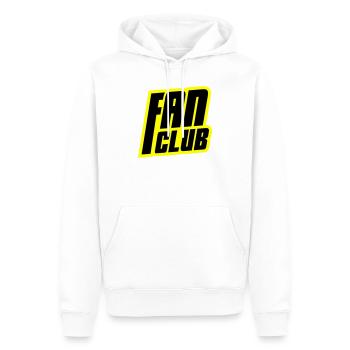 Fan Club - Männer Premium Bio Hoodie - Weiß - Vorne - Nico (187cm)