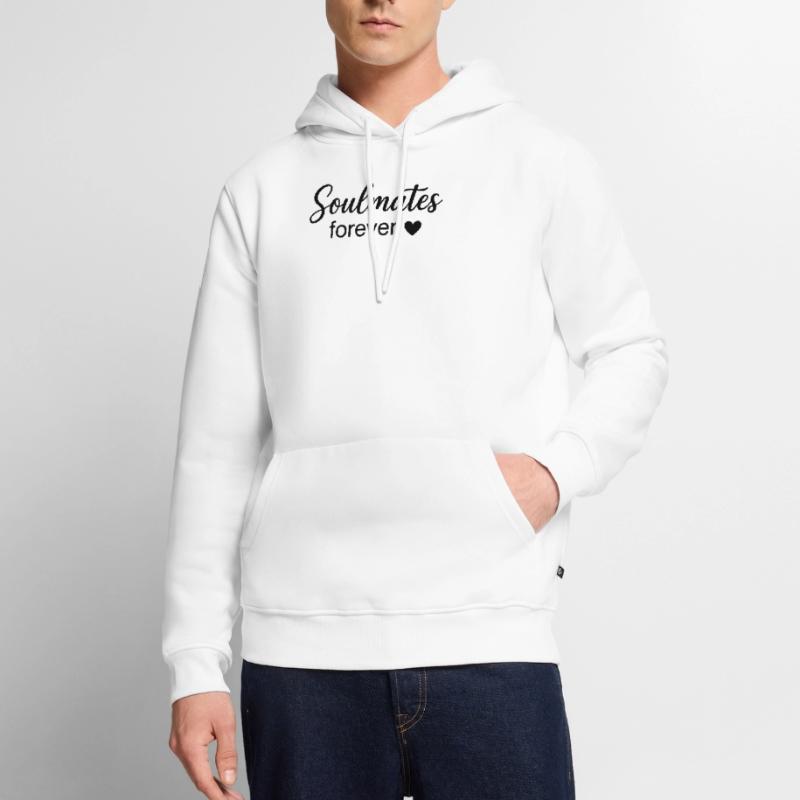 Âmes éternelles Boho Scripture Design Sweat à capuche Premium bio Homme