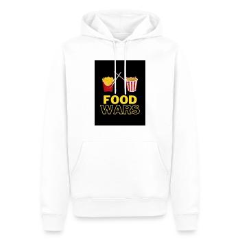 Food Wars - Männer Premium Bio Hoodie - Weiß - Vorne - Nico (187cm)