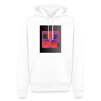 studio savage 3 - Sweat à capuche Premium bio Homme - blanc - Devant - Nico (187cm)