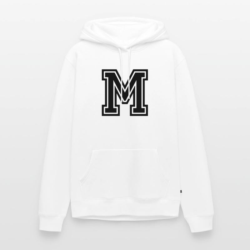 M Männer Premium Bio Hoodie