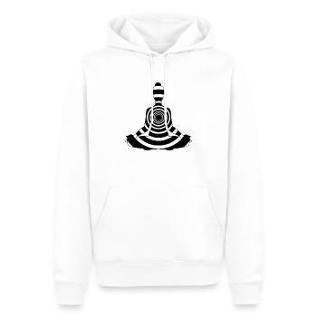 Yoga Meditation Spa Namaste - Männer Premium Bio Hoodie - Weiß - Vorne - Nico (187cm)