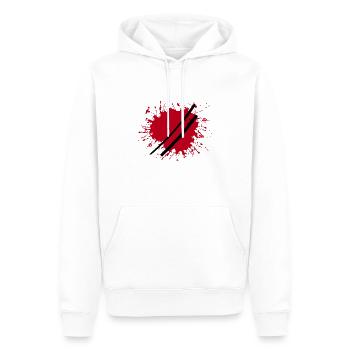 Japan, Katana, japanisch - Männer Premium Bio Hoodie - Weiß - Vorne - Nico (187cm)