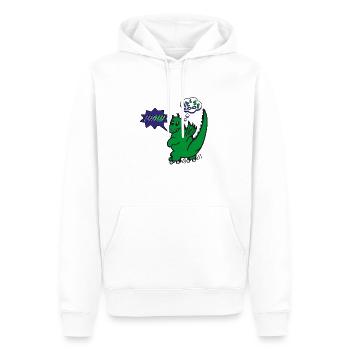 little dragon blader - Männer Premium Bio Hoodie - Weiß - Vorne - Nico (187cm)