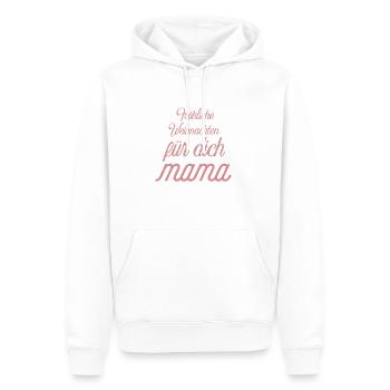 Fröhliche Weihnachten Mama - Männer Premium Bio Hoodie - Weiß - Vorne - Nico (187cm)