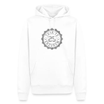 Erzurum - Männer Premium Bio Hoodie - Weiß - Vorne - Nico (187cm)