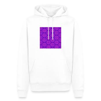 Chinesisches Muster - Männer Premium Bio Hoodie - Weiß - Vorne - Nico (187cm)