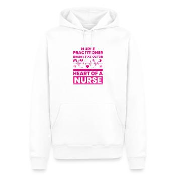 Lustiges Krankenschwestergeschenk Krankenschwester Geschenk - Männer Premium Bio Hoodie - Weiß - Vorne - Nico (187cm)