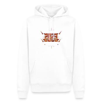 Graffiti style Splash hip hop colors painter 2023 - Men’s Premium Organic Hoodie - white - Front - Nico (187cm)